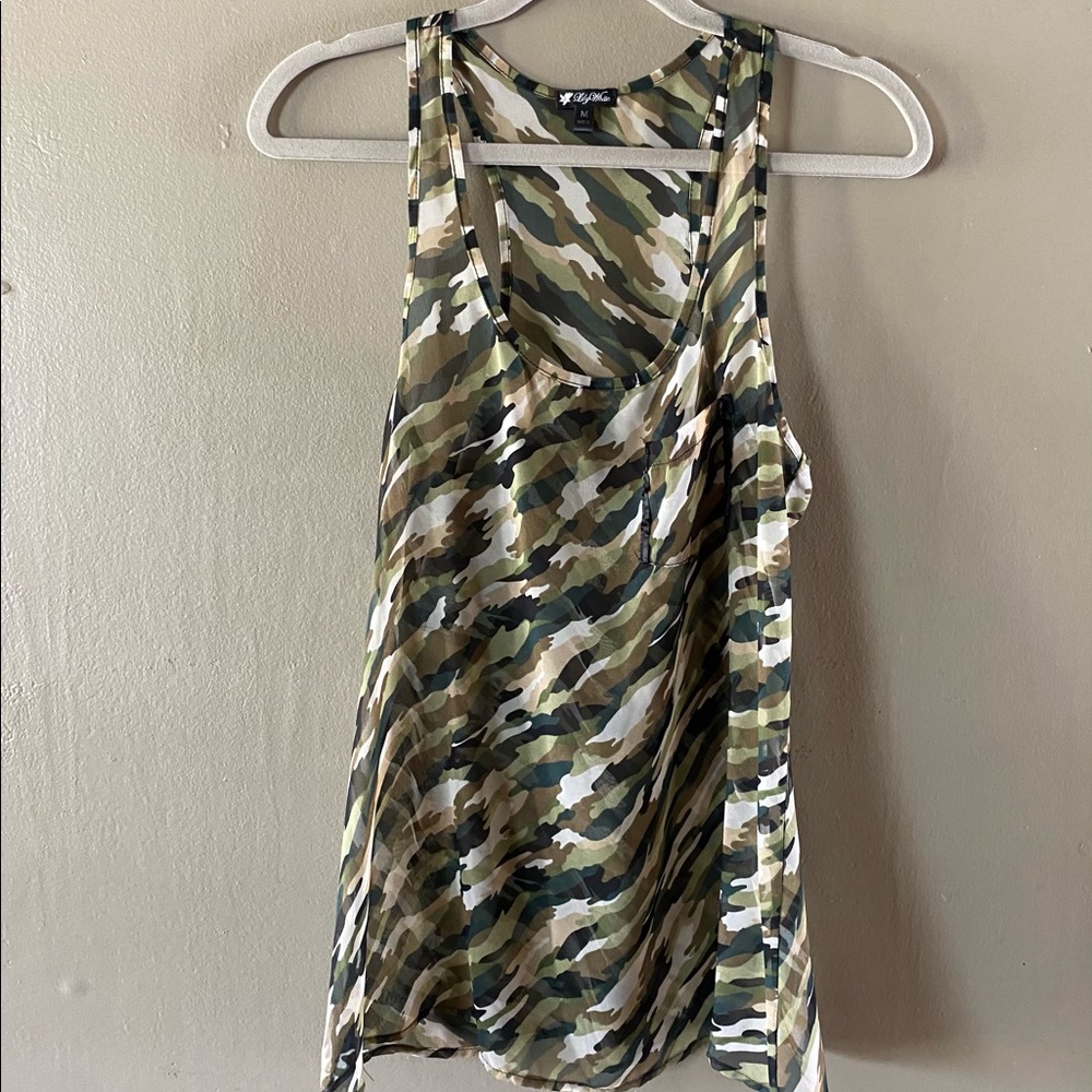 Women’s Camo Top